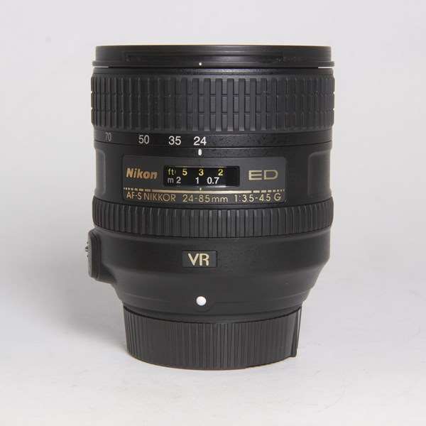 Used Nikon AF-S Nikkor 24-85mm f/3.5-4.5G ED VR Zoom Lens