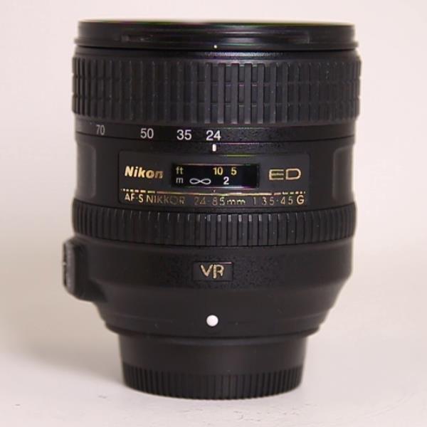 Used Nikon AF-S Nikkor 24-85mm f/3.5-4.5G ED VR Zoom Lens