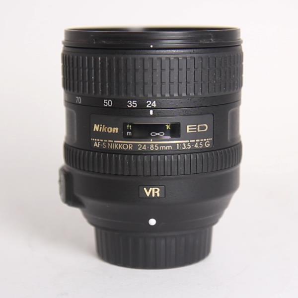 Used Nikon AF-S Nikkor 24-85mm f/3.5-4.5G ED VR Zoom Lens