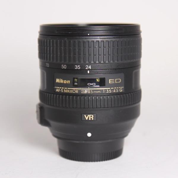 Used Nikon AF-S Nikkor 24-85mm f/3.5-4.5G ED VR Zoom Lens