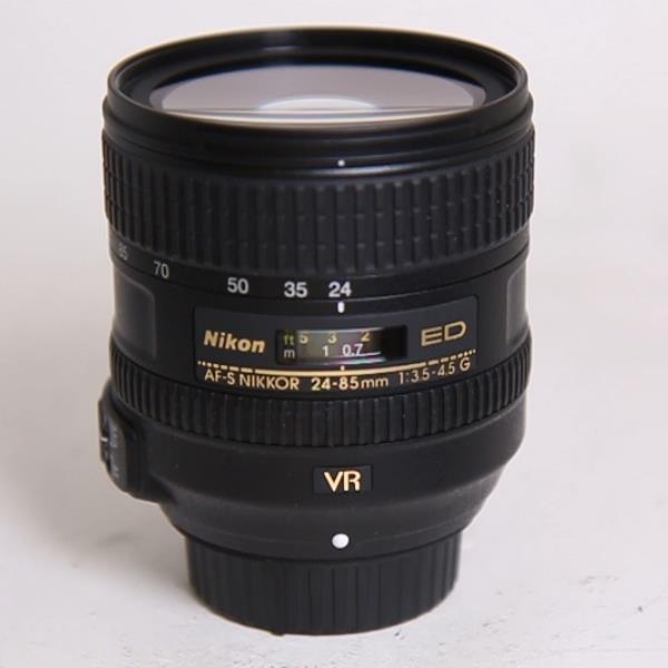 Used Nikon AF-S Nikkor 24-85mm f/3.5-4.5G ED VR Zoom Lens