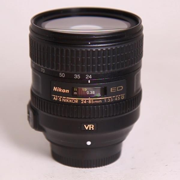 Used Nikon AF-S Nikkor 24-85mm f/3.5-4.5G ED VR Zoom Lens