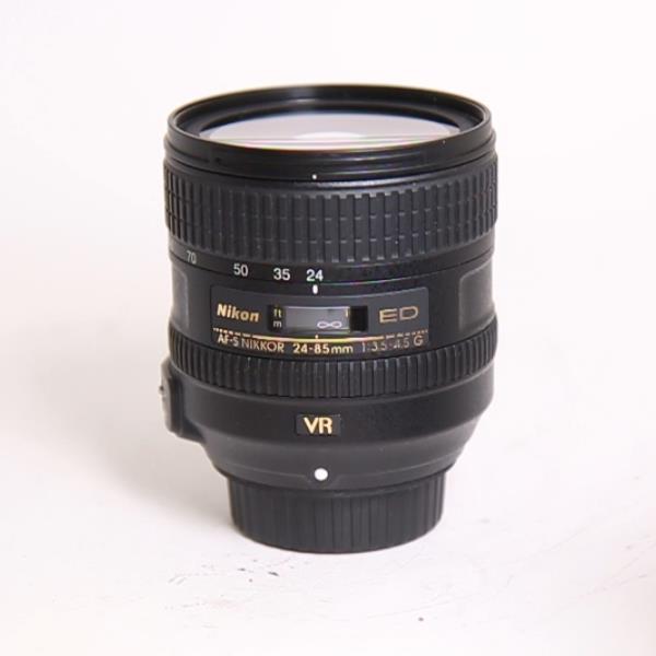 Used Nikon AF-S Nikkor 24-85mm f/3.5-4.5G ED VR Zoom Lens