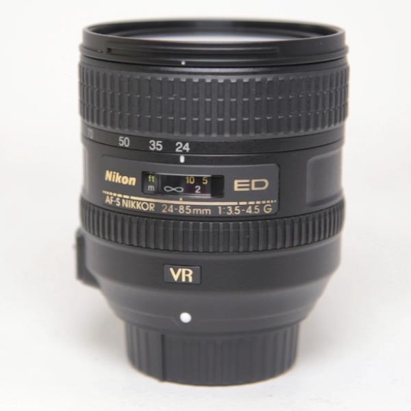 Used Nikon AF-S Nikkor 24-85mm f/3.5-4.5G ED VR Zoom Lens
