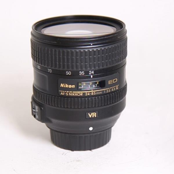 Used Nikon AF-S Nikkor 24-85mm f/3.5-4.5G ED VR Zoom Lens