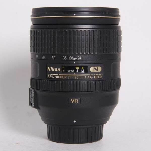 Used Nikon 24-120mm f/4G VR F Mount Lens | Park Cameras