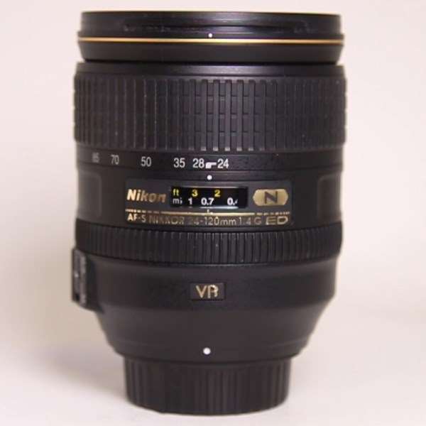 Used Nikon AF-S Nikkor 24-120mm f/4G ED VR Zoom Lens