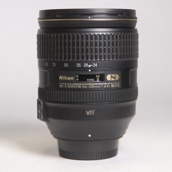 Used Nikon AF-S Nikkor 24-120mm f/4G ED VR Zoom Lens