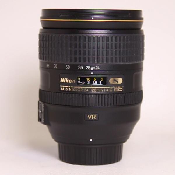 Used Nikon AF-S Nikkor 24-120mm f/4G ED VR Zoom Lens