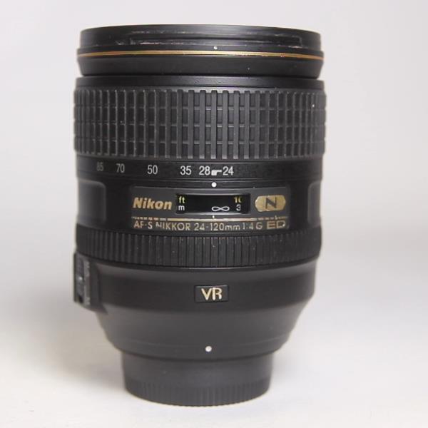 Used Nikon AF-S Nikkor 24-120mm f/4G ED VR Zoom Lens