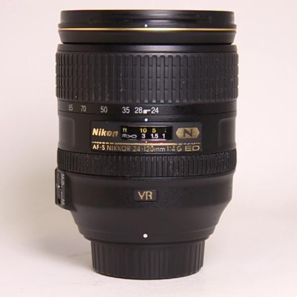 Used Nikon AF-S Nikkor 24-120mm f/4G ED VR Zoom Lens