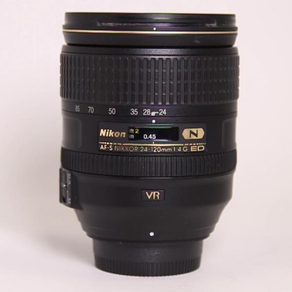 Used Nikon AF-S Nikkor 24-120mm f/4G ED VR Zoom Lens