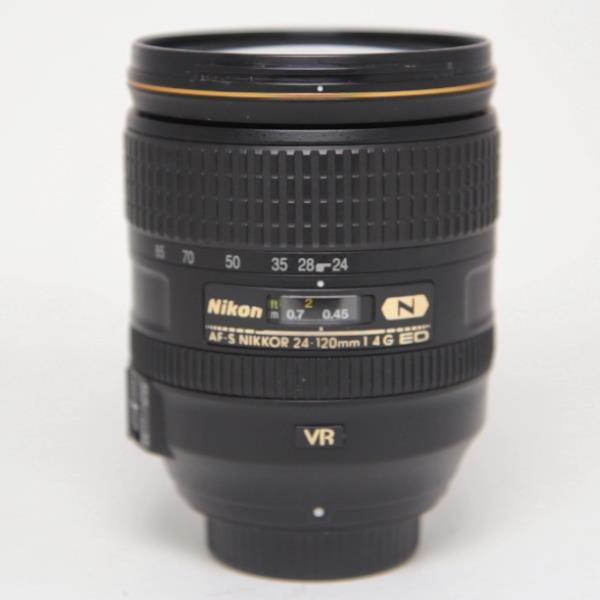 Used Nikon AF-S Nikkor 24-120mm f/4G ED VR Zoom Lens