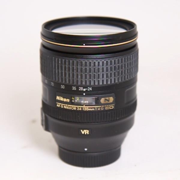 Used Nikon AF-S Nikkor 24-120mm f/4G ED VR Zoom Lens
