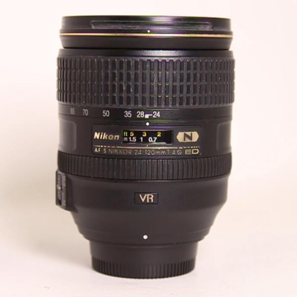 Used Nikon AF-S Nikkor 24-120mm f/4G ED VR Zoom Lens