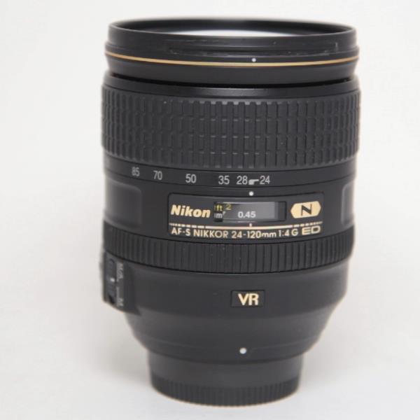 Used Nikon AF-S Nikkor 24-120mm f/4G ED VR Zoom Lens