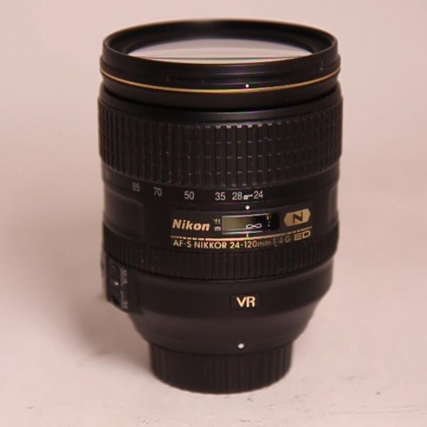 Used Nikon AF-S Nikkor 24-120mm f/4G ED VR Zoom Lens