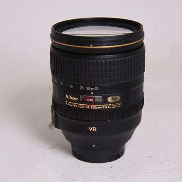 Used Nikon AF-S Nikkor 24-120mm f/4G ED VR Zoom Lens