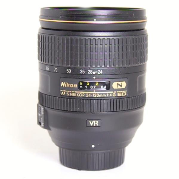 Used Nikon AF-S Nikkor 24-120mm f/4G ED VR Zoom Lens