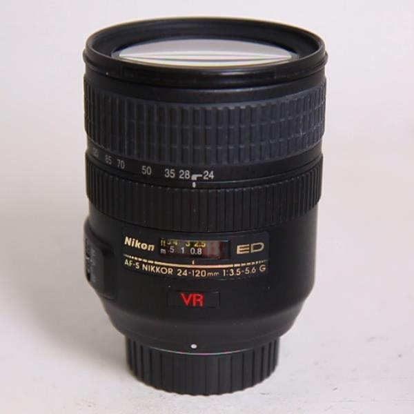 Used Nikon AF-S Nikkor 24-120mm f/4G ED VR Zoom Lens