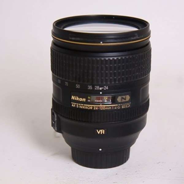 Used Nikon AF-S Nikkor 24-120mm f/4G ED VR Zoom Lens