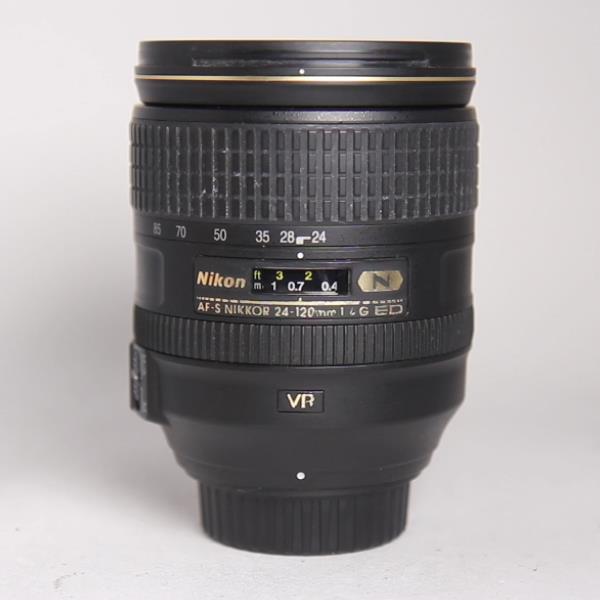 Used Nikon AF-S Nikkor 24-120mm f/4G ED VR Zoom Lens
