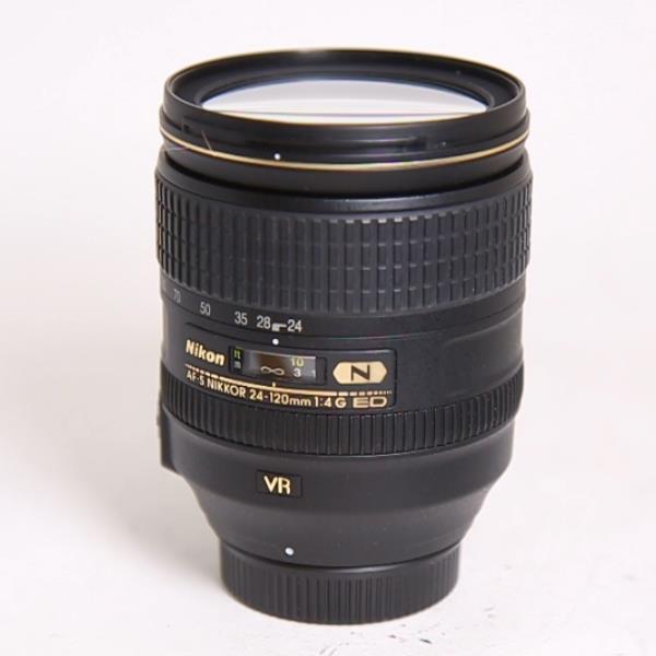 Used Nikon AF-S Nikkor 24-120mm f/4G ED VR Zoom Lens