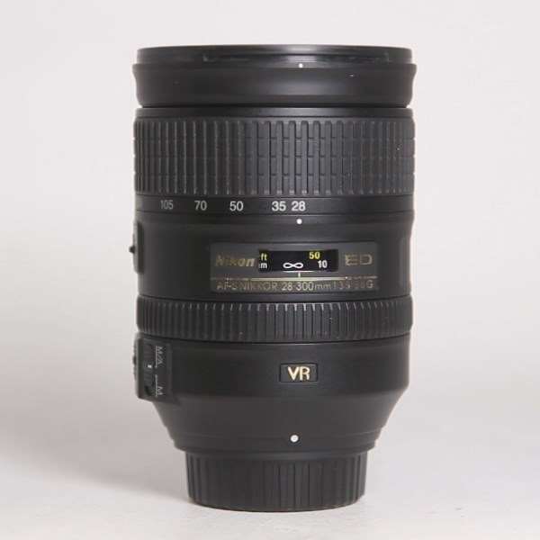 Used Nikon AF-S Nikkor 28-300mm f/3.5-5.6G ED VR Zoom Lens