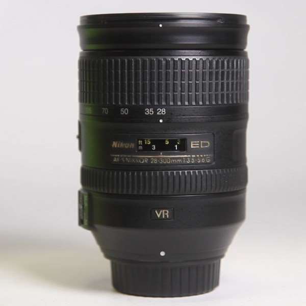 Used Nikon AF-S Nikkor 28-300mm f/3.5-5.6G ED VR Zoom Lens