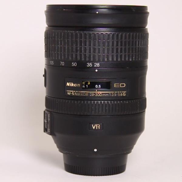 Used Nikon AF-S Nikkor 28-300mm f/3.5-5.6G ED VR Zoom Lens