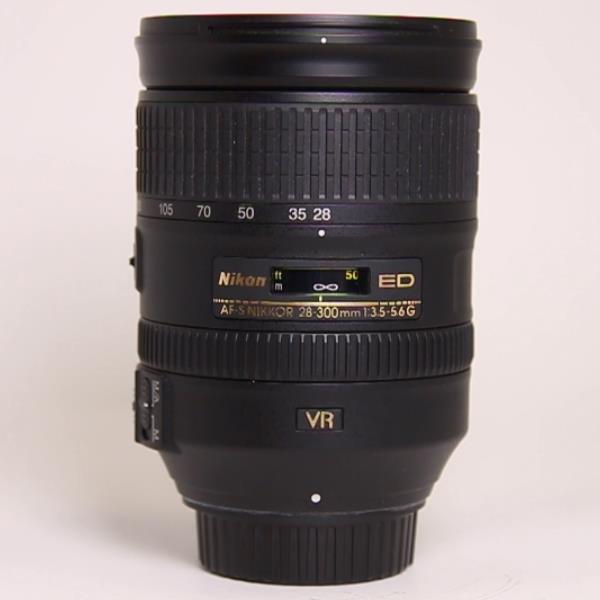 Used Nikon AF-S Nikkor 28-300mm f/3.5-5.6G ED VR Zoom Lens