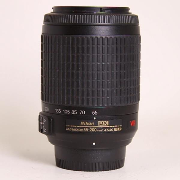 Used Nikon AF-S DX 55-200mm f/4-5.6G ED VR Digital SLR Lens