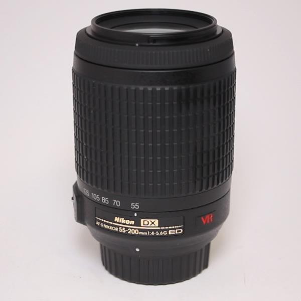 Used Nikon AF-S DX 55-200mm f/4-5.6G ED VR Digital SLR Lens