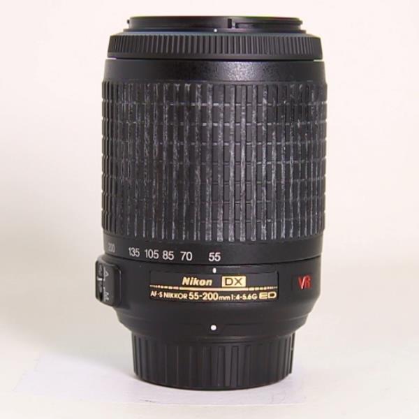 Used Nikon AF-S DX 55-200mm f/4-5.6G ED VR Digital SLR Lens