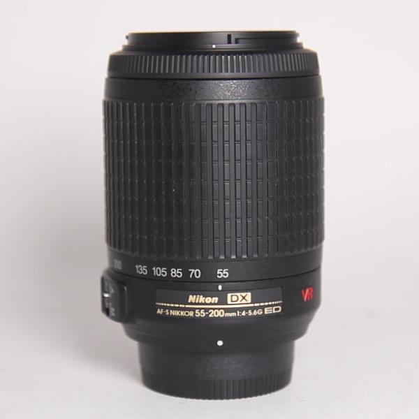 Used Nikon AF-S DX 55-200mm f/4-5.6G ED VR Digital SLR Lens