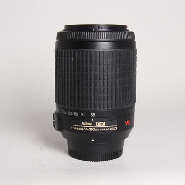 Used Nikon AF-S DX 55-200mm f/4-5.6G ED VR Digital SLR Lens