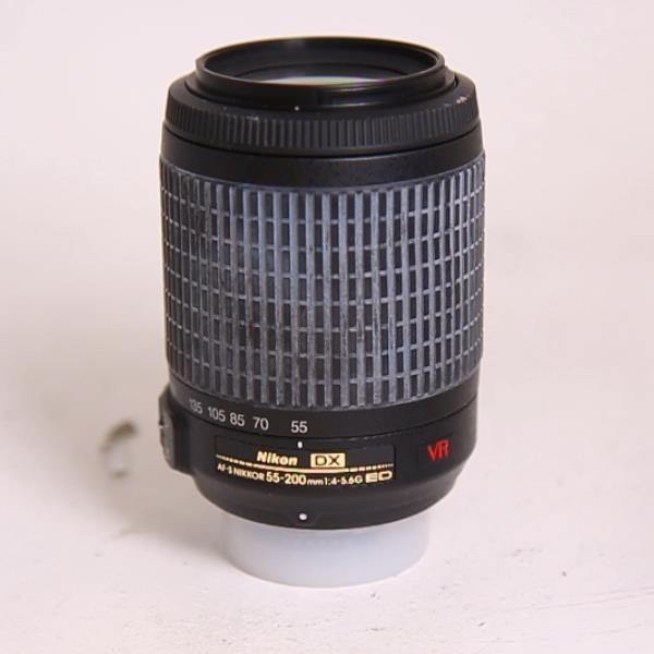 Used Nikon AF-S DX 55-200mm f/4-5.6G ED VR Digital SLR Lens