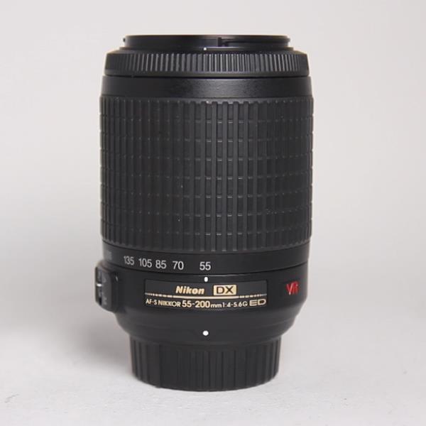 Used Nikon AF-S DX 55-200mm f/4-5.6G ED VR Digital SLR Lens
