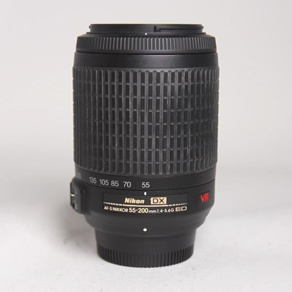 Used Nikon AF-S DX 55-200mm f/4-5.6G ED VR Digital SLR Lens