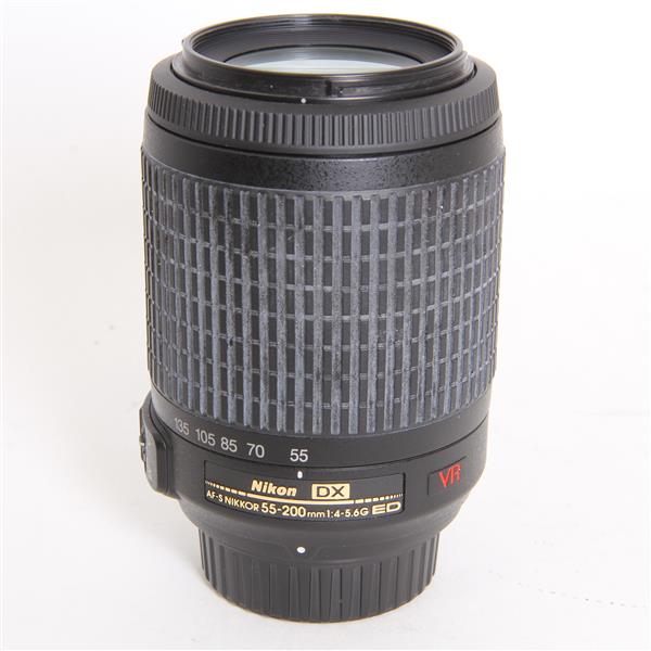 Used Nikon AF-S DX 55-200mm f/4-5.6G ED VR Digital SLR Lens