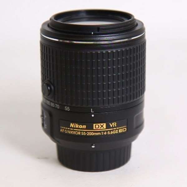 Used Nikon AF-S DX 55-200mm f/4-5.6G II ED VR Digital SLR Lens