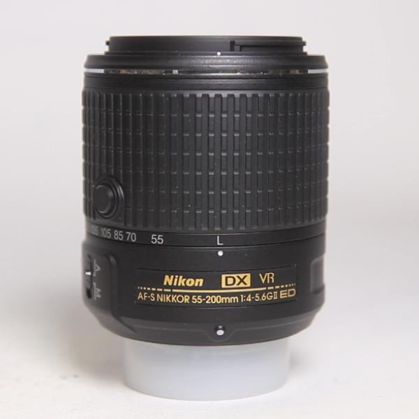 Used Nikon 55-200mm lens f/4-5.6G ED VRII