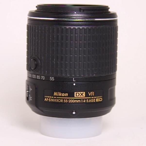 Used Nikon 55-200mm lens f/4-5.6G ED VRII