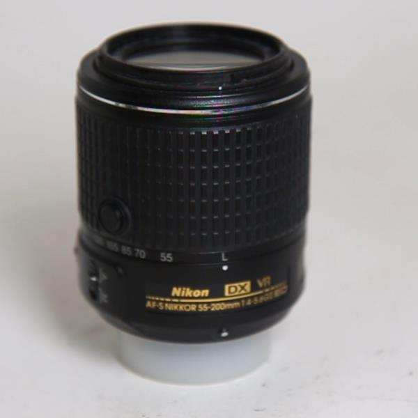 Used Nikon 55-200mm lens f/4-5.6G ED VRII