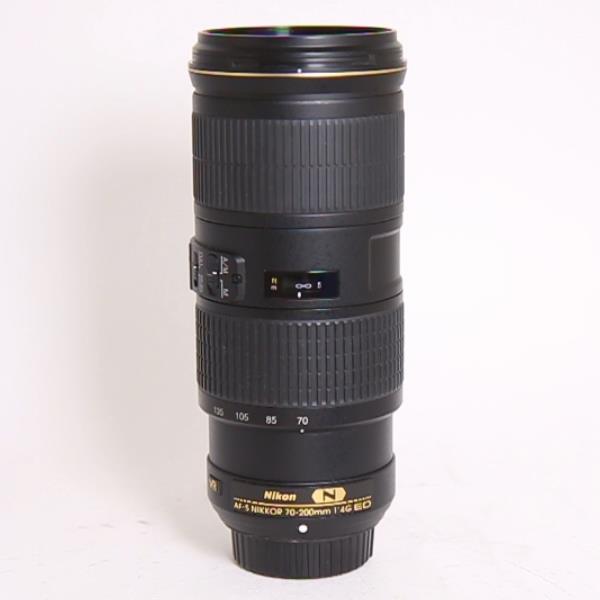 Used Nikon AF-S Nikkor 70-200mm f/4G ED VR Telephoto Zoom Lens