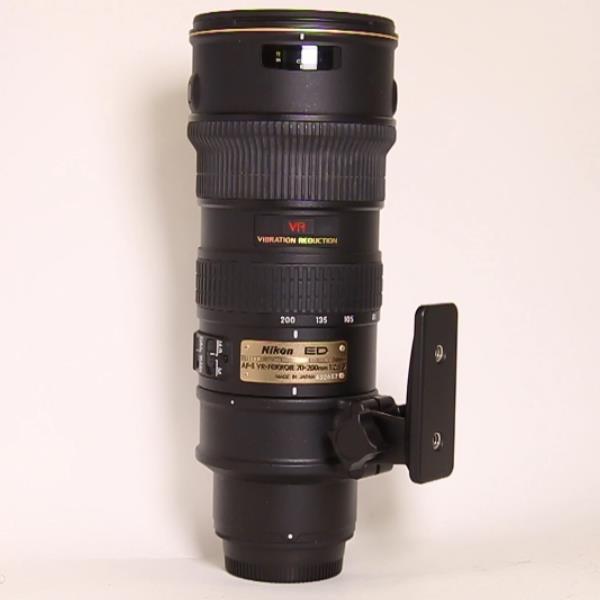 Used Nikon AF-S Nikkor 70-200mm f/2.8E FL ED VR Telephoto Zoom Lens