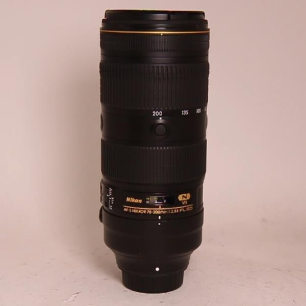 Used Nikon AF-S Nikkor 70-200mm f/2.8E FL ED VR Telephoto Zoom Lens