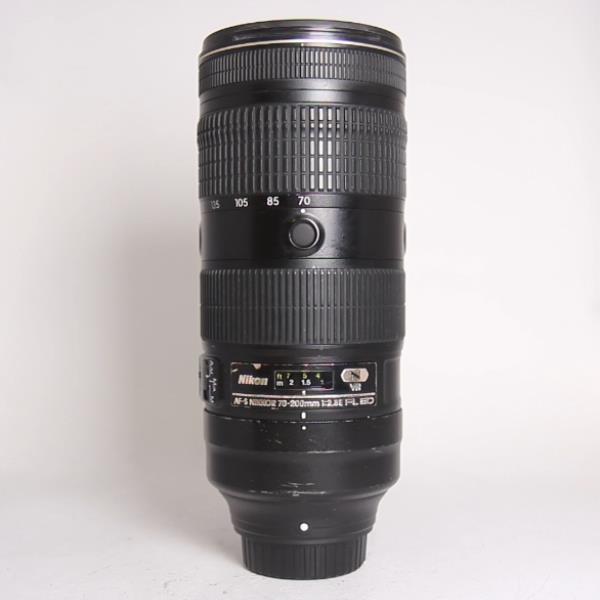 Used Nikon AF-S Nikkor 70-200mm f/2.8E FL ED VR Telephoto Zoom Lens