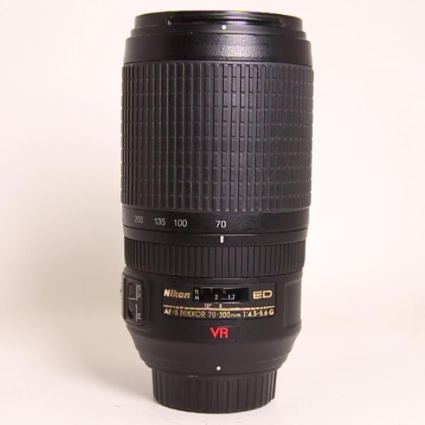 Used Nikon AF-S NIKKOR VR 70-300mm f/4.5-5.6G IF-ED Lens