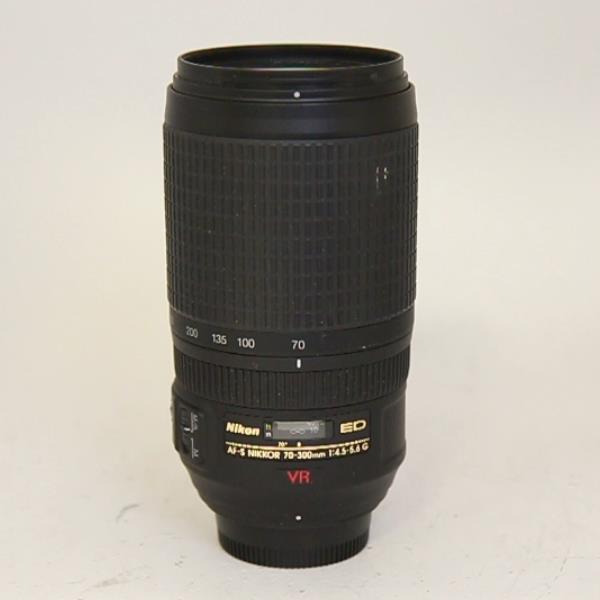 Used Nikon AF-S NIKKOR VR 70-300mm f/4.5-5.6G IF-ED Lens